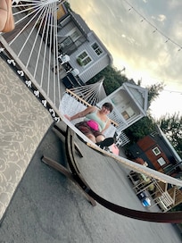 Enjoying hammock time