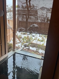 The private onsen experience is incredible