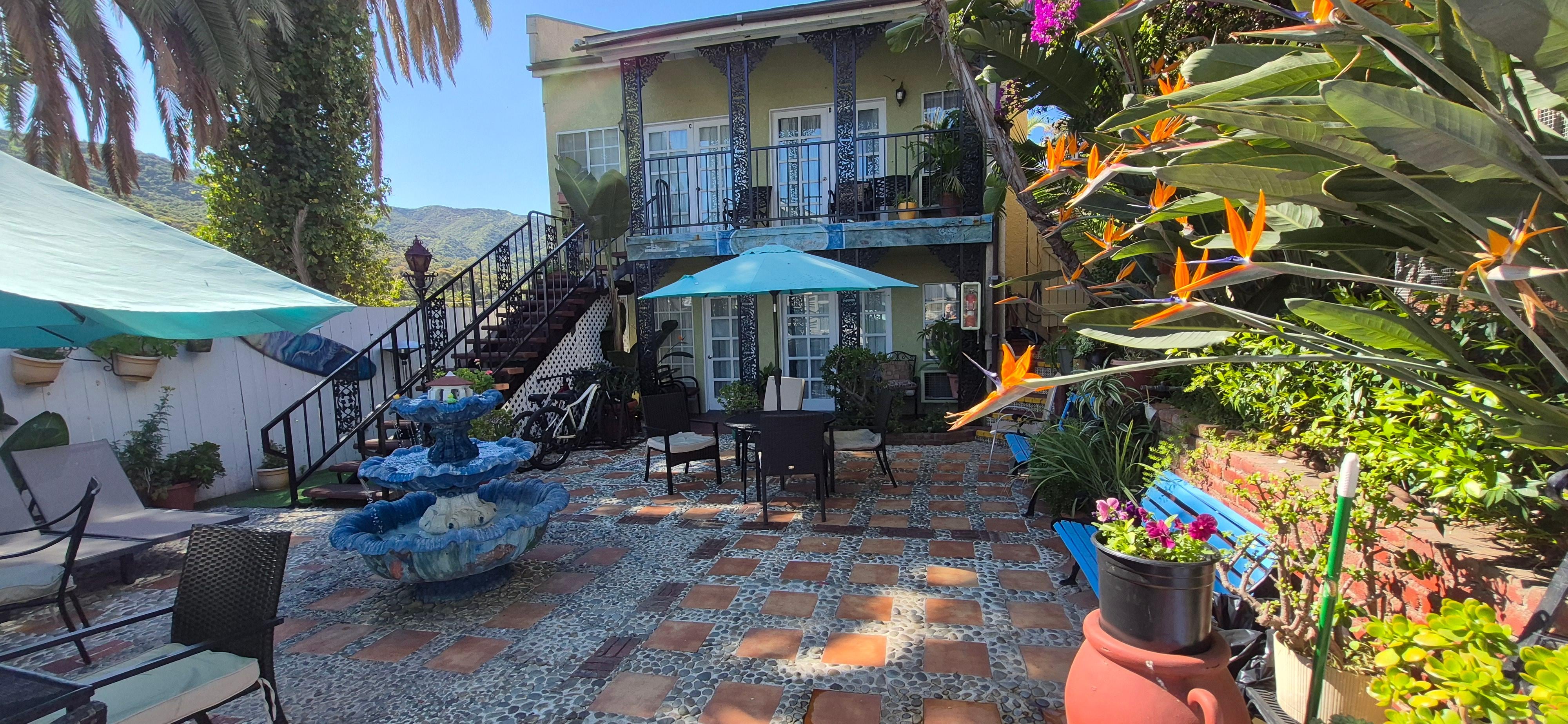 The view from our door.