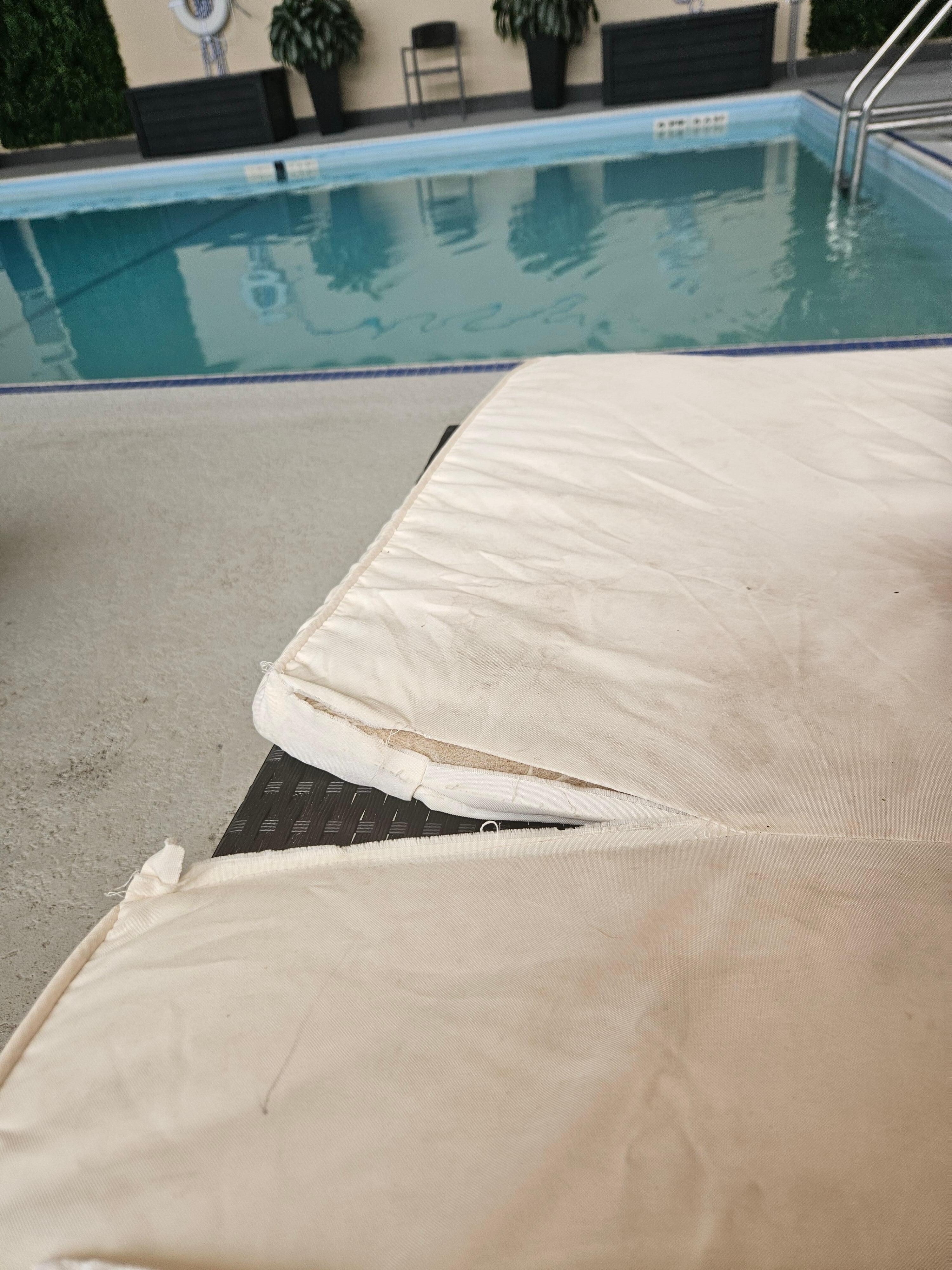 Ripped cushions