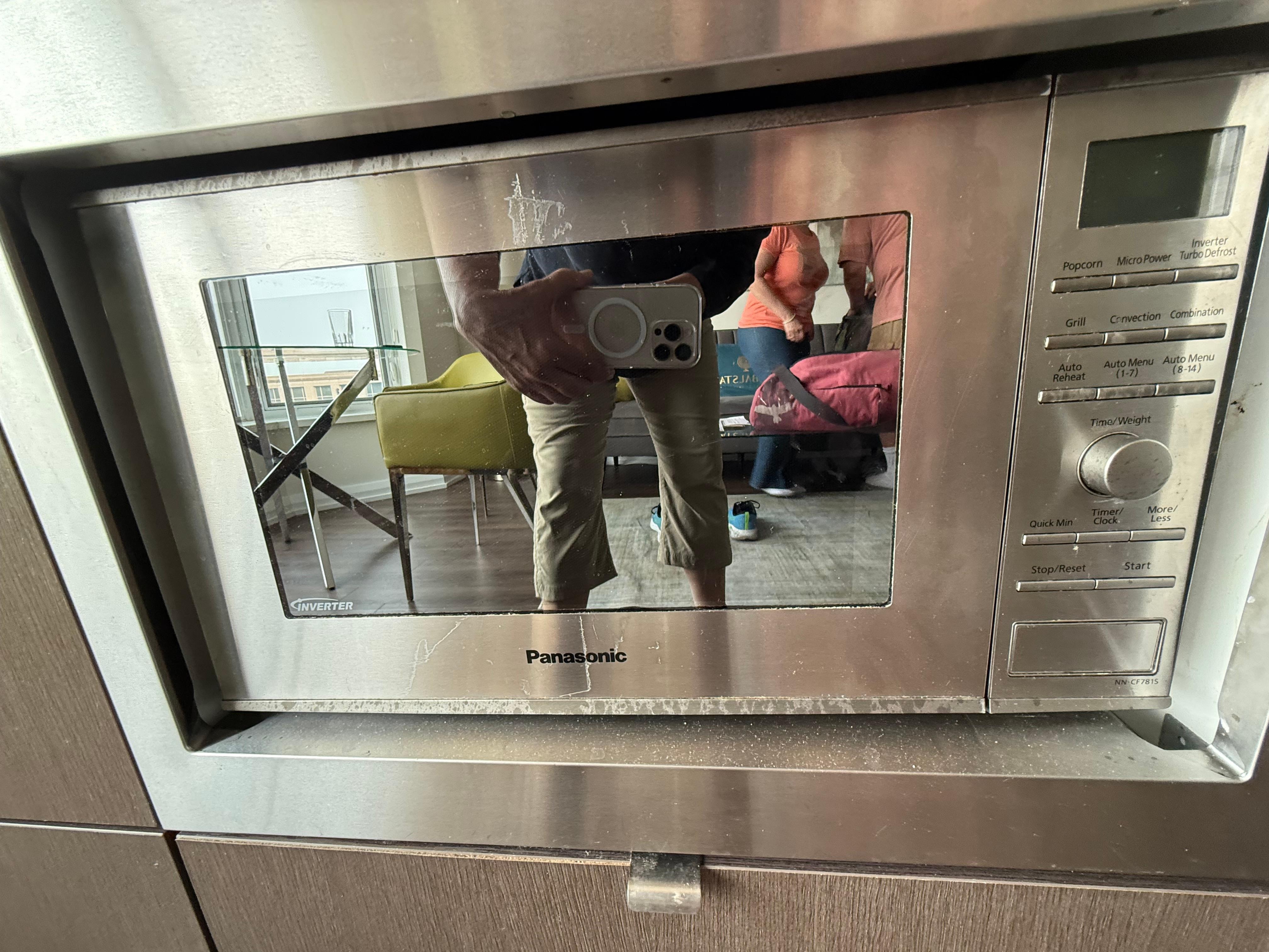 Misaligned microwave