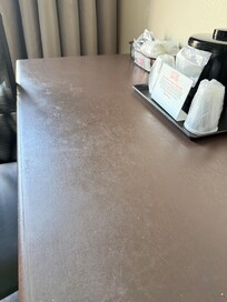 Sticky desk but not really visible