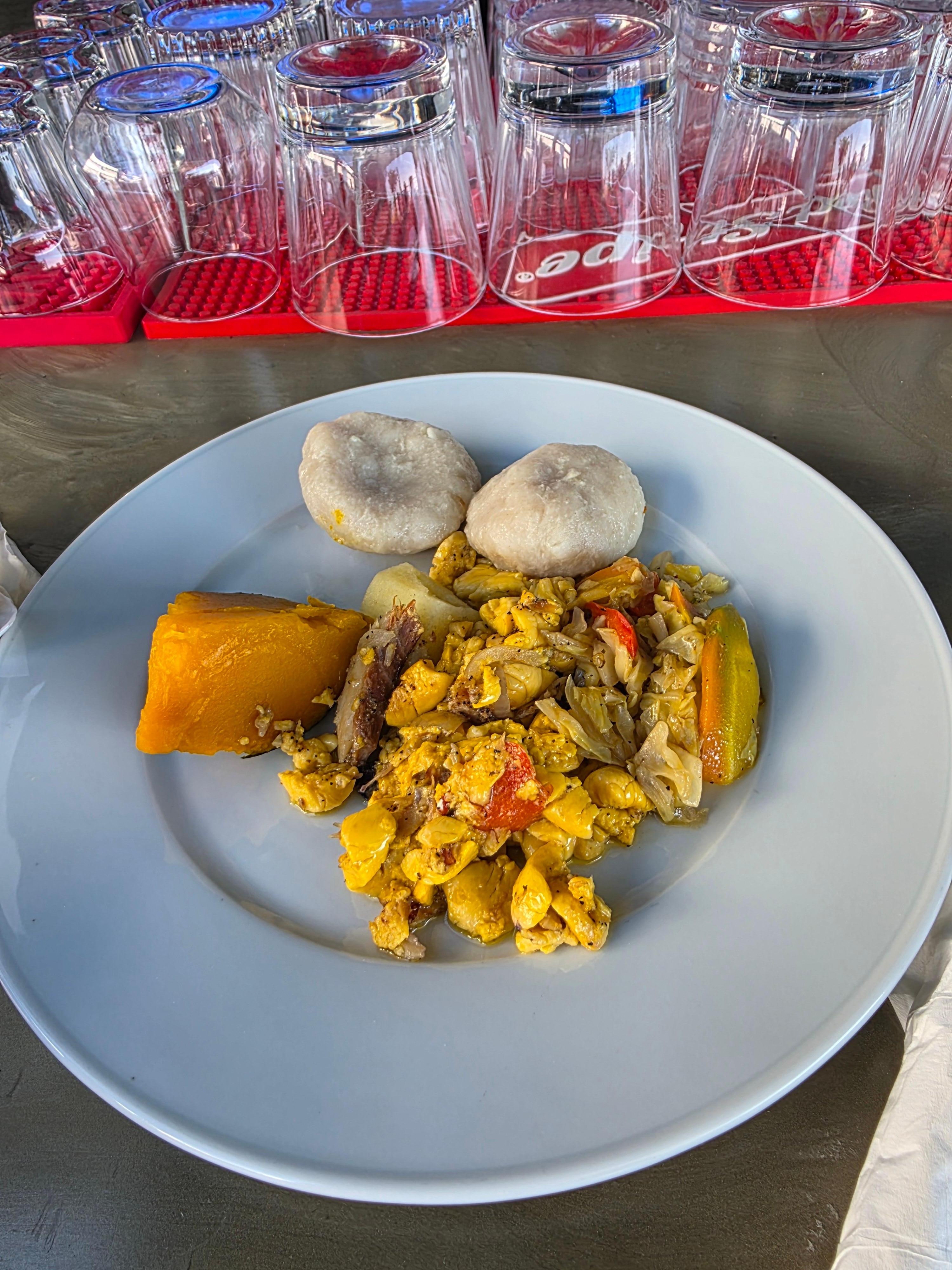 Ackee and  Saltfish