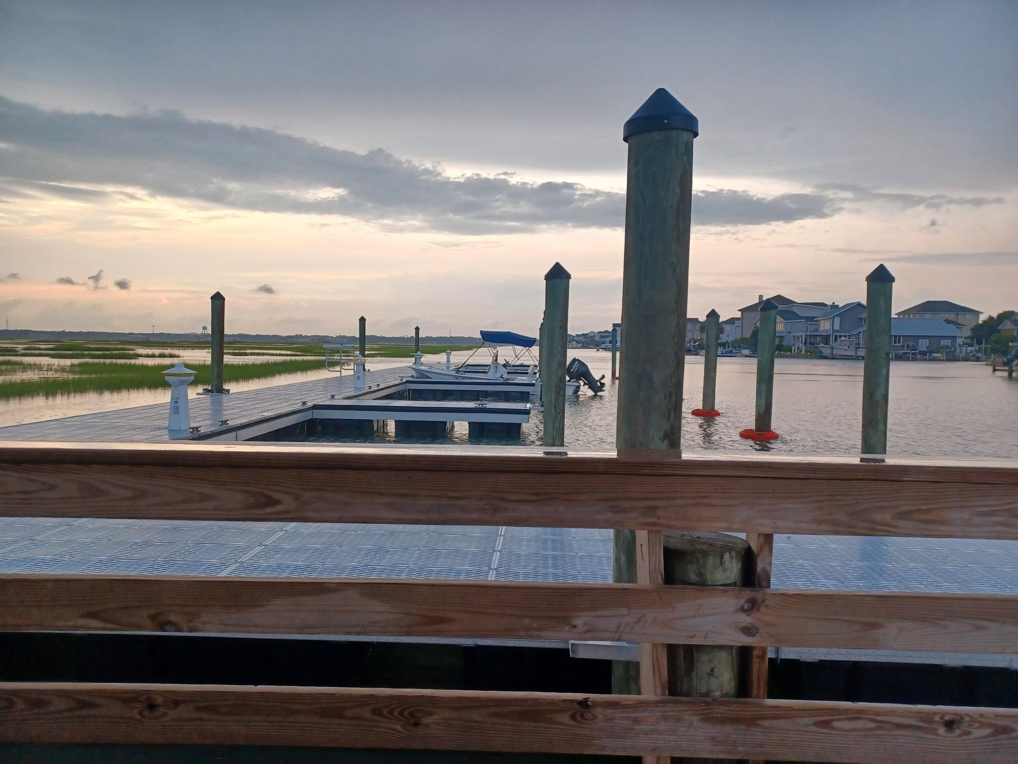 From the gazebo
