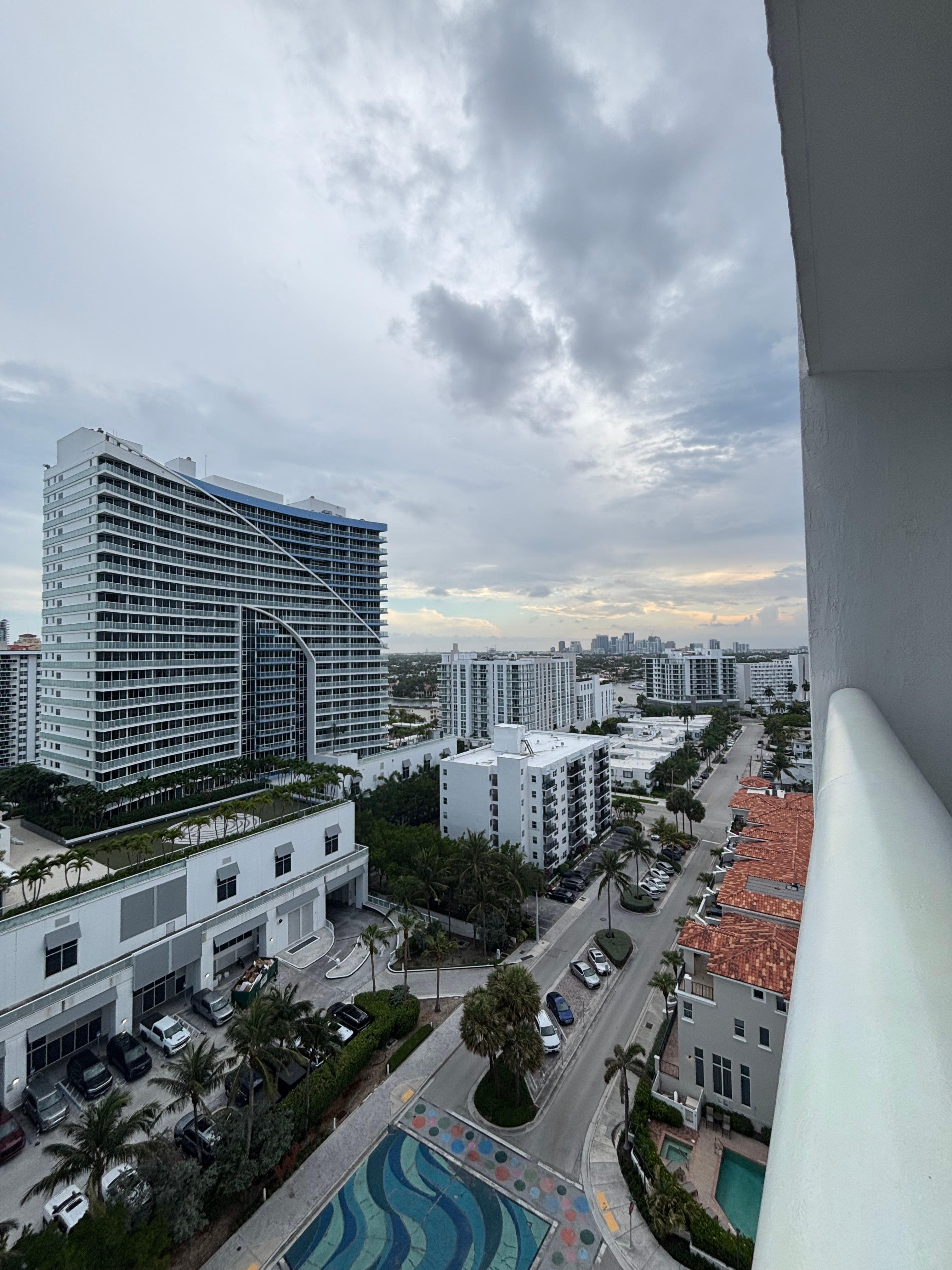 View from our balcony! 