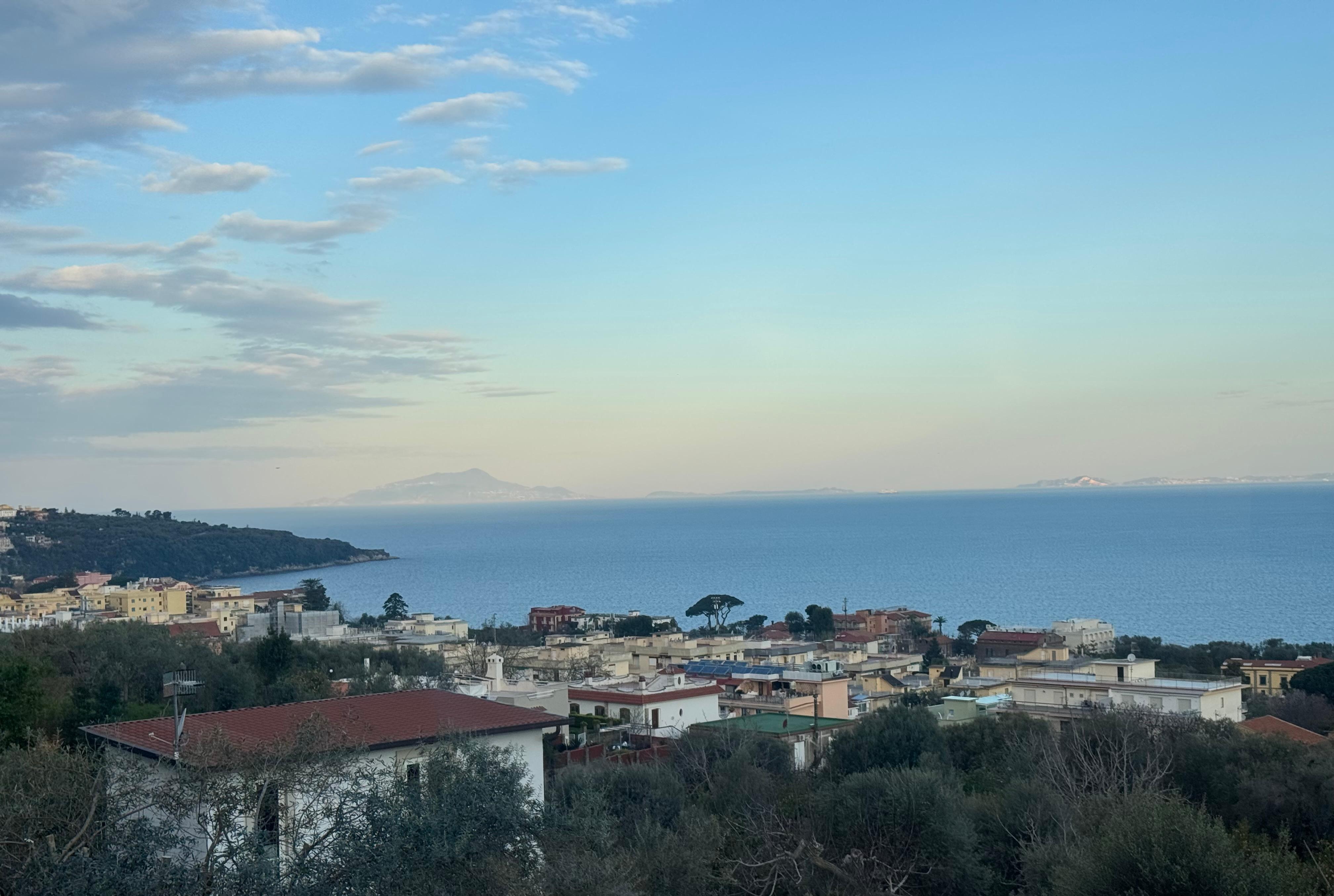 Sea views from junior suite