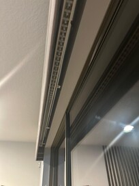 Where the blinds suppose to be