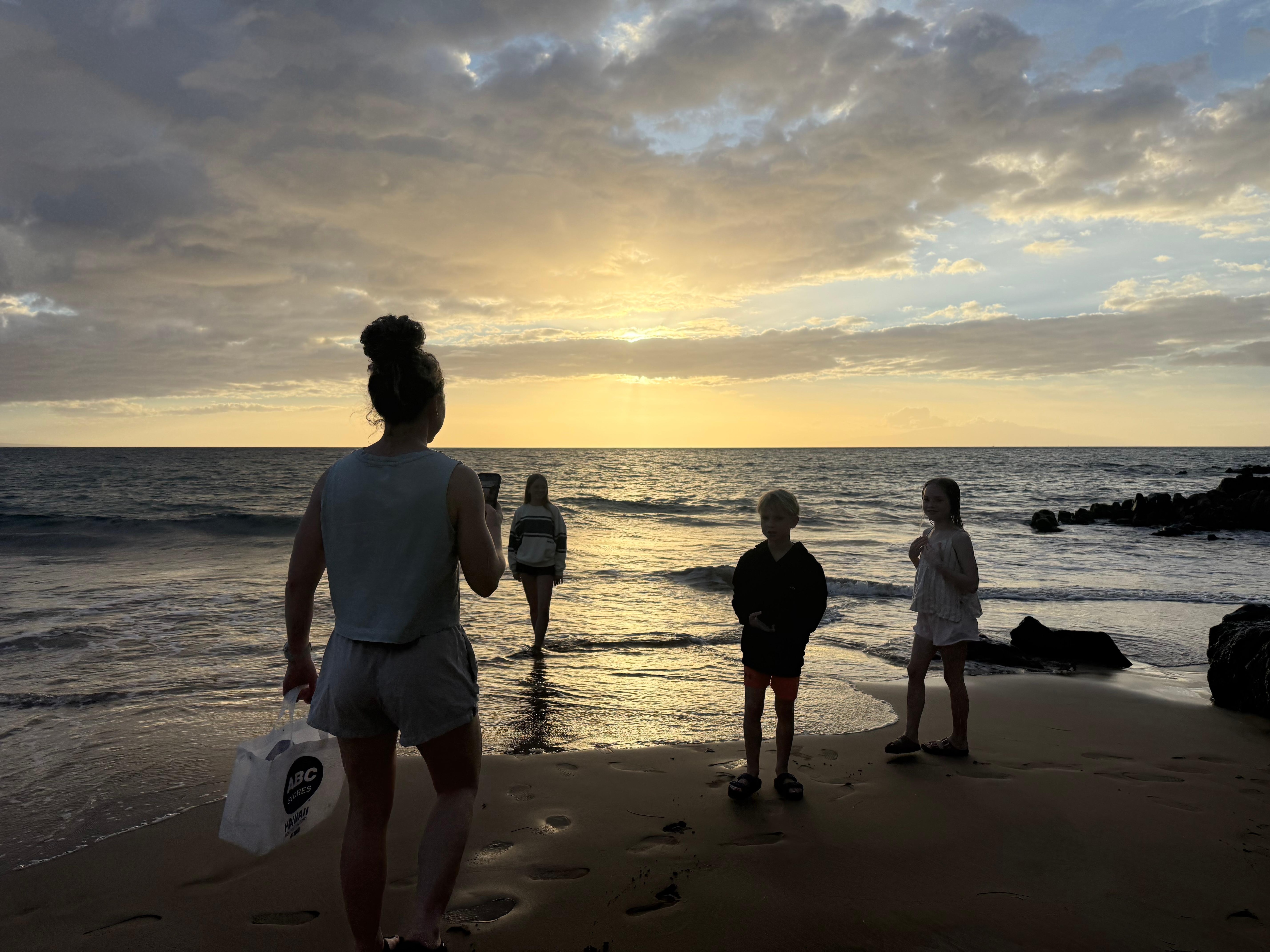 Charlie Young beach near the access