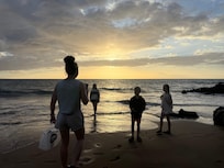 Charlie Young beach near the access