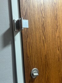 Door won't lock or even close properly, front staff not even apologetic or willing to switch my room for safety.