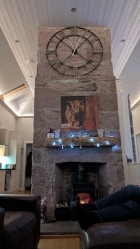 Open plan living space