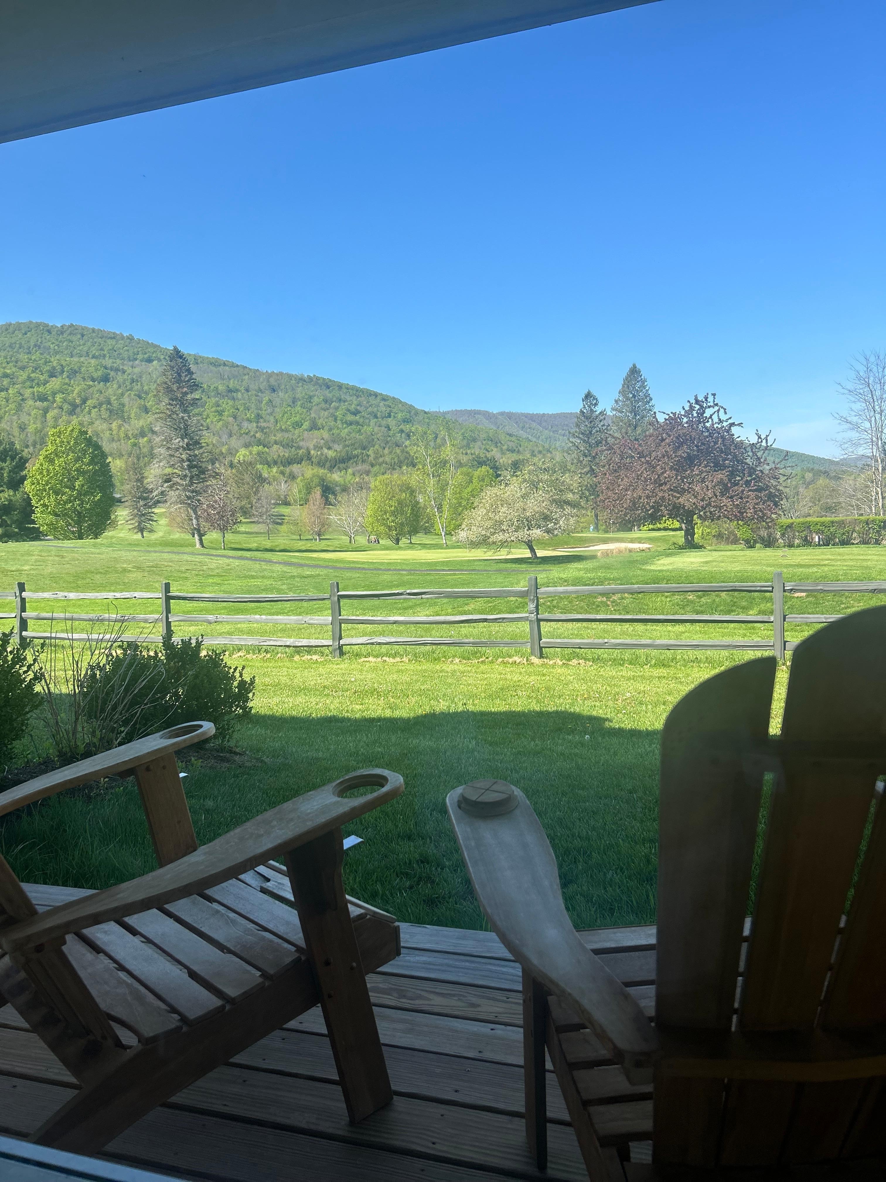 Great view from our room.