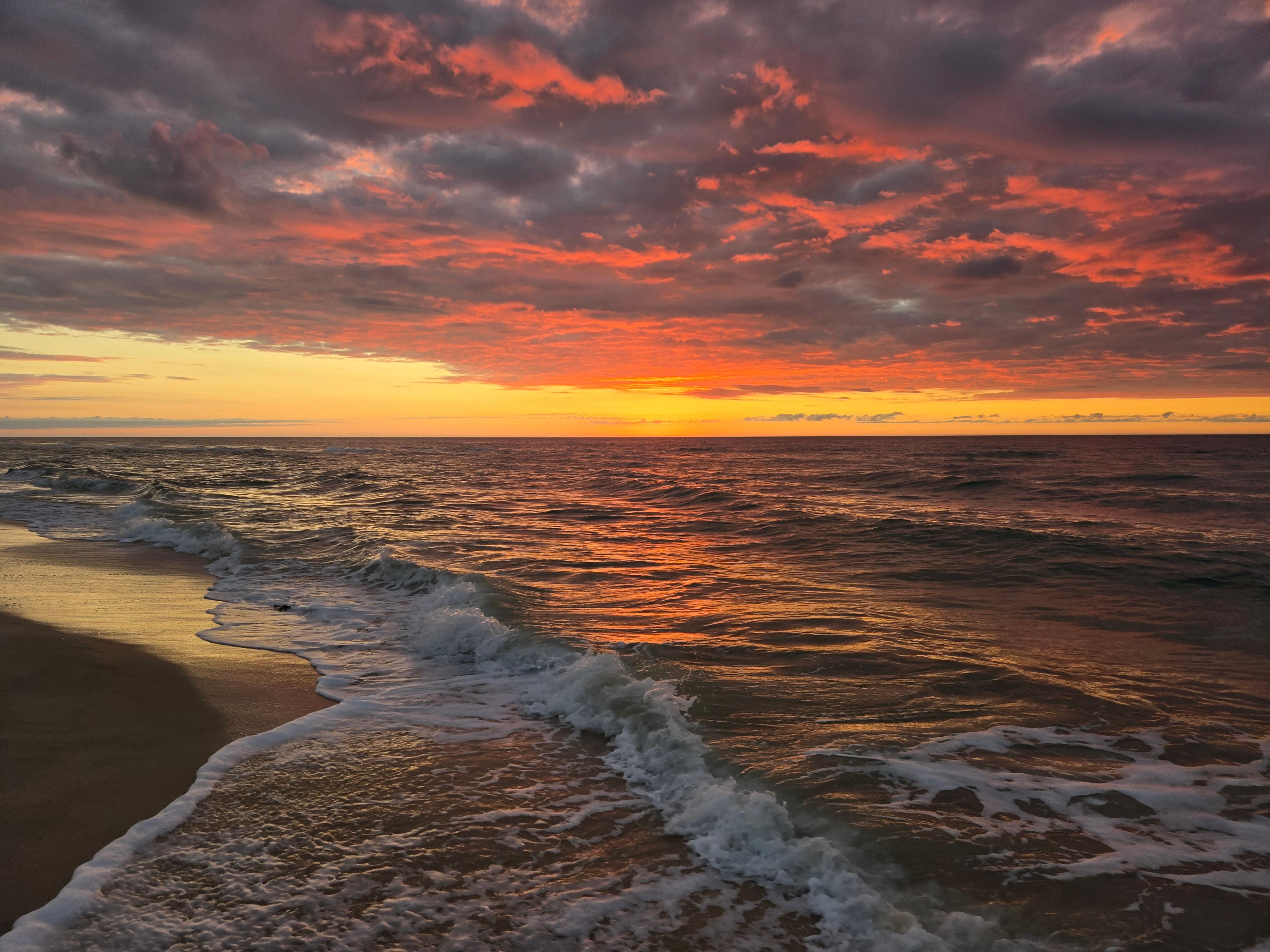 sunrise on the beach