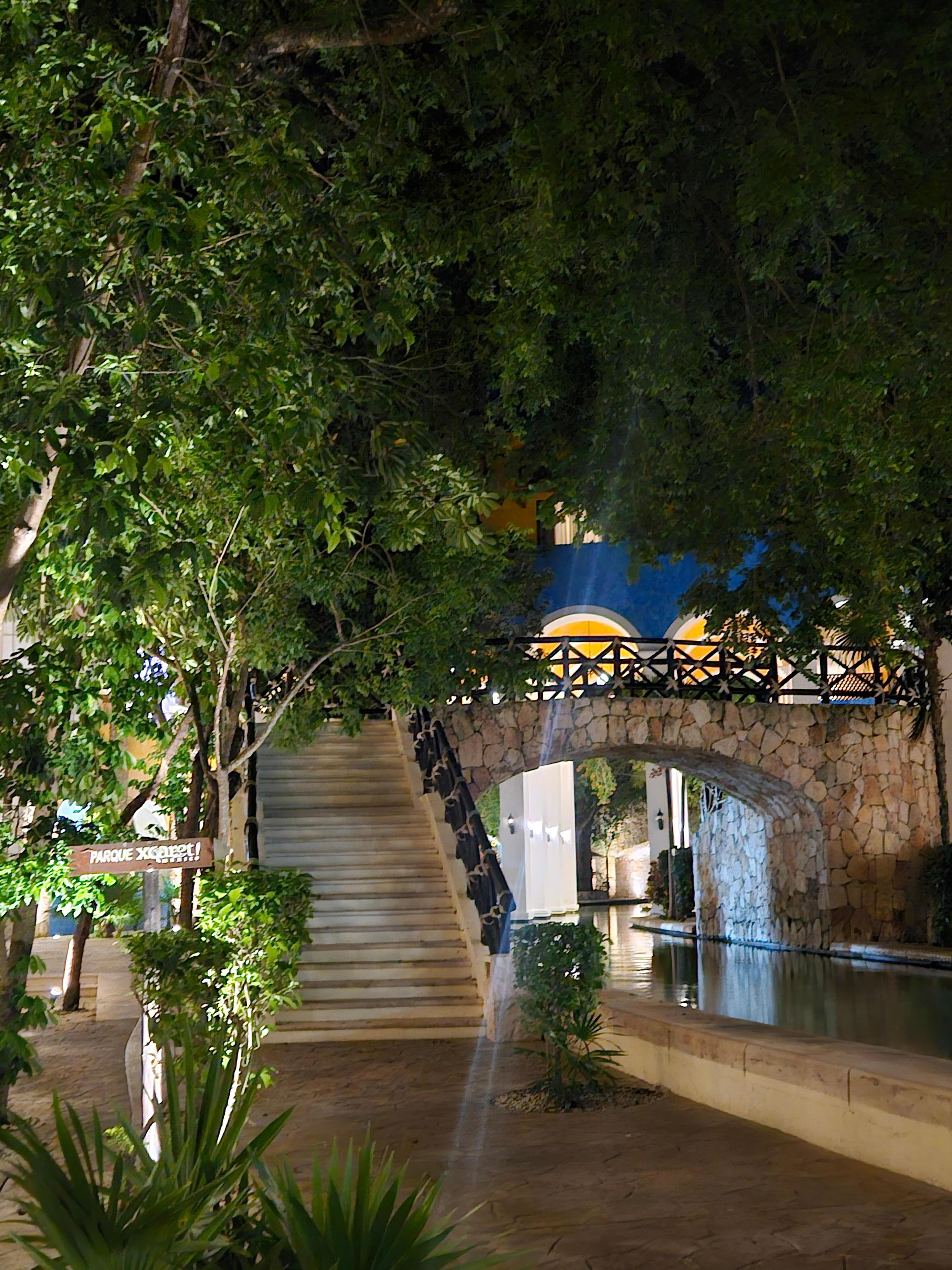 Inside the hotel, nice for a walk with your loved ones