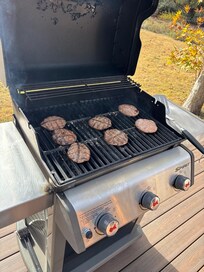Grilling Burgers