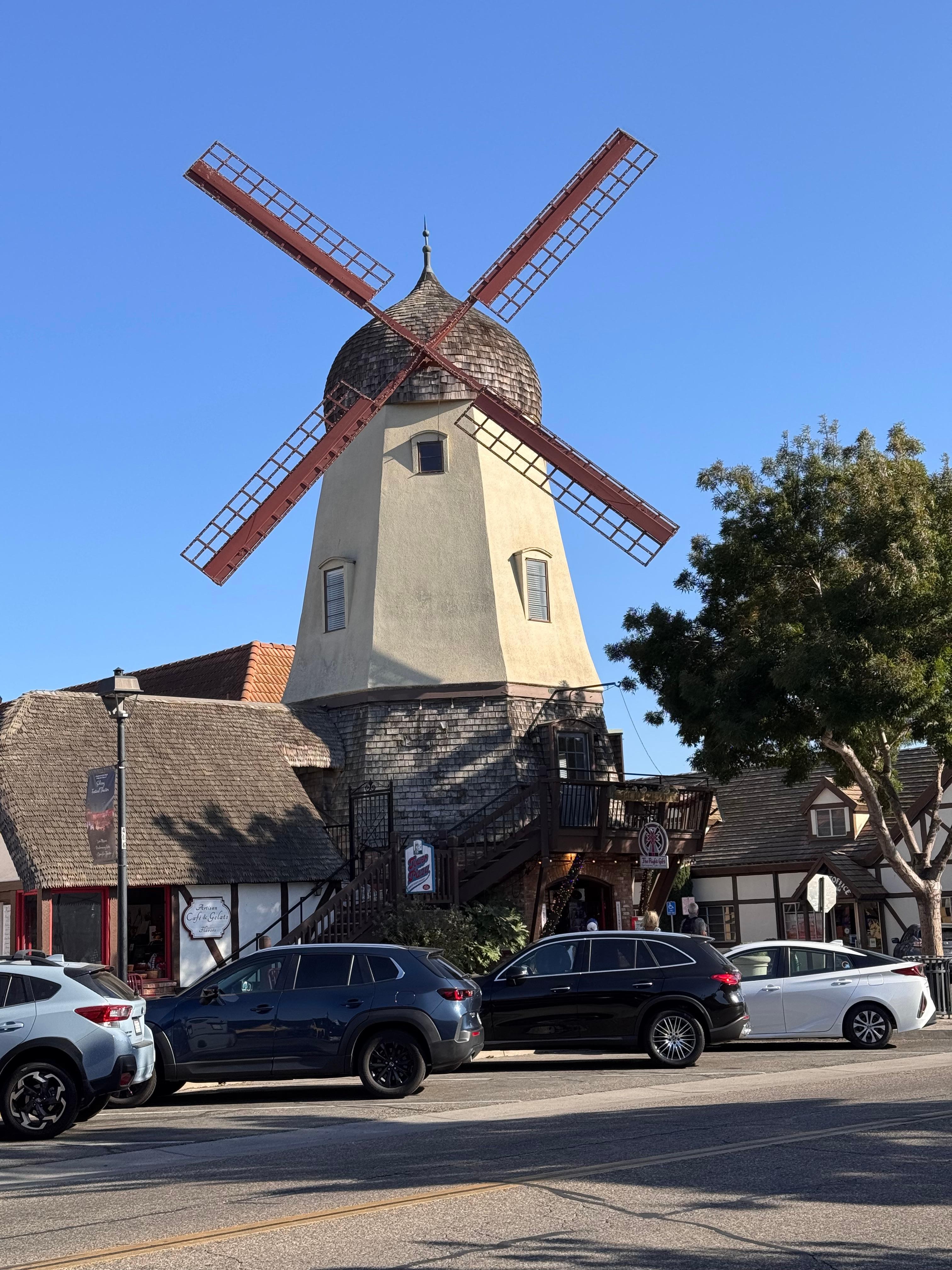 Downtown Solvang, Danish capital of the US!
