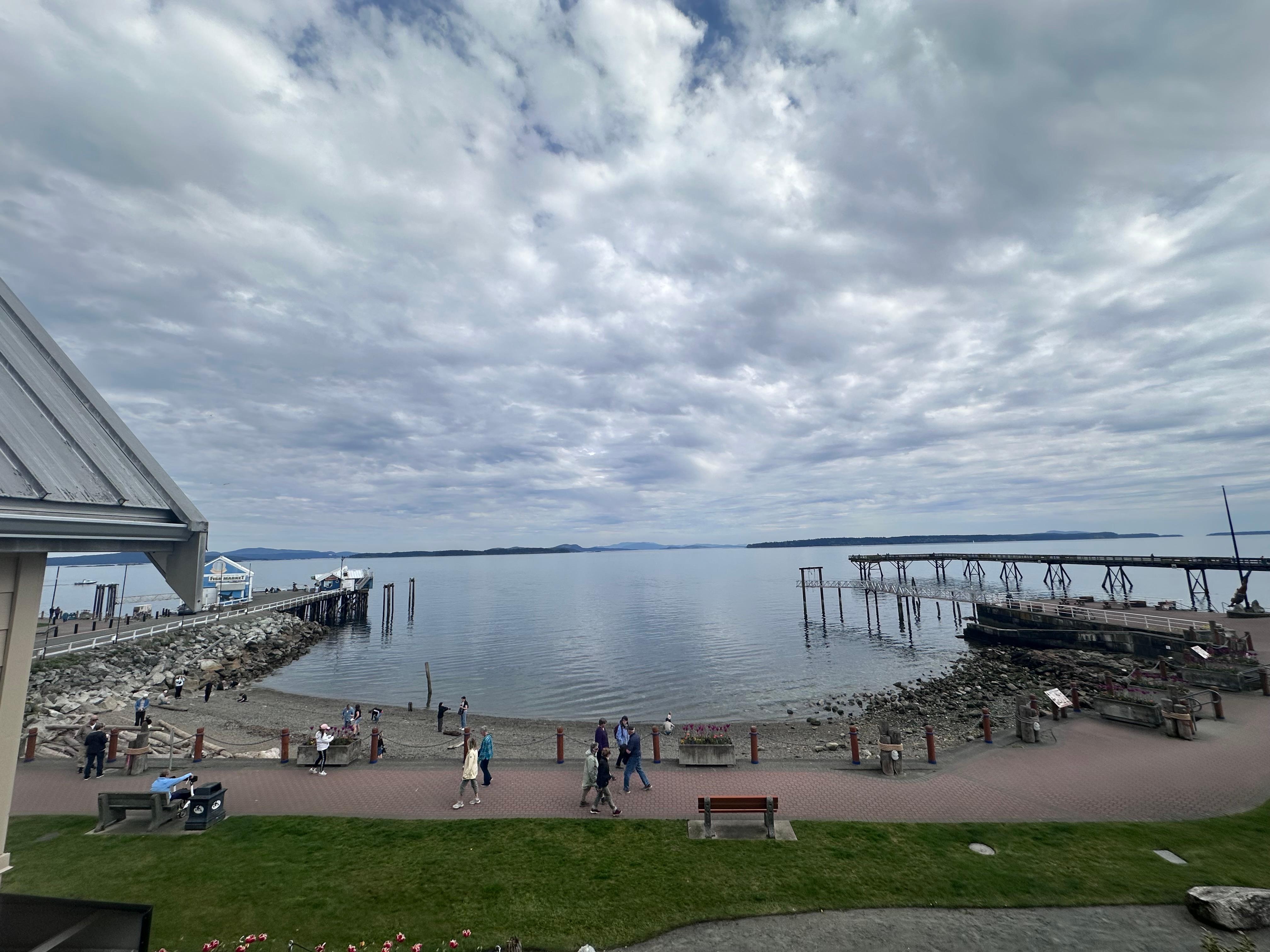 Our view from room 208