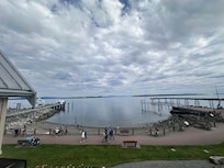 Our view from room 208