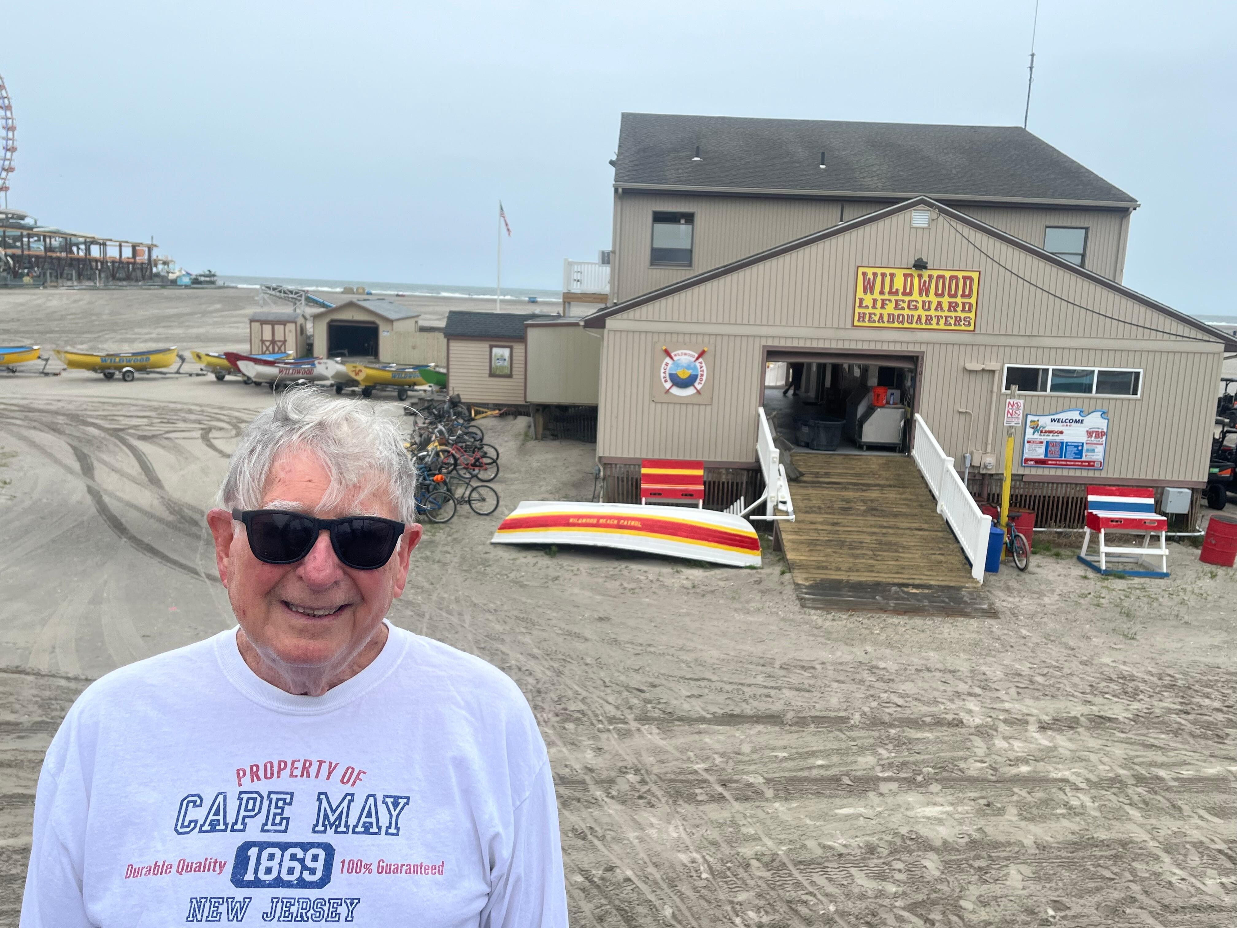 Wildwood Beach Patrol Headquarters.  I was a lifeguard there in 1960.