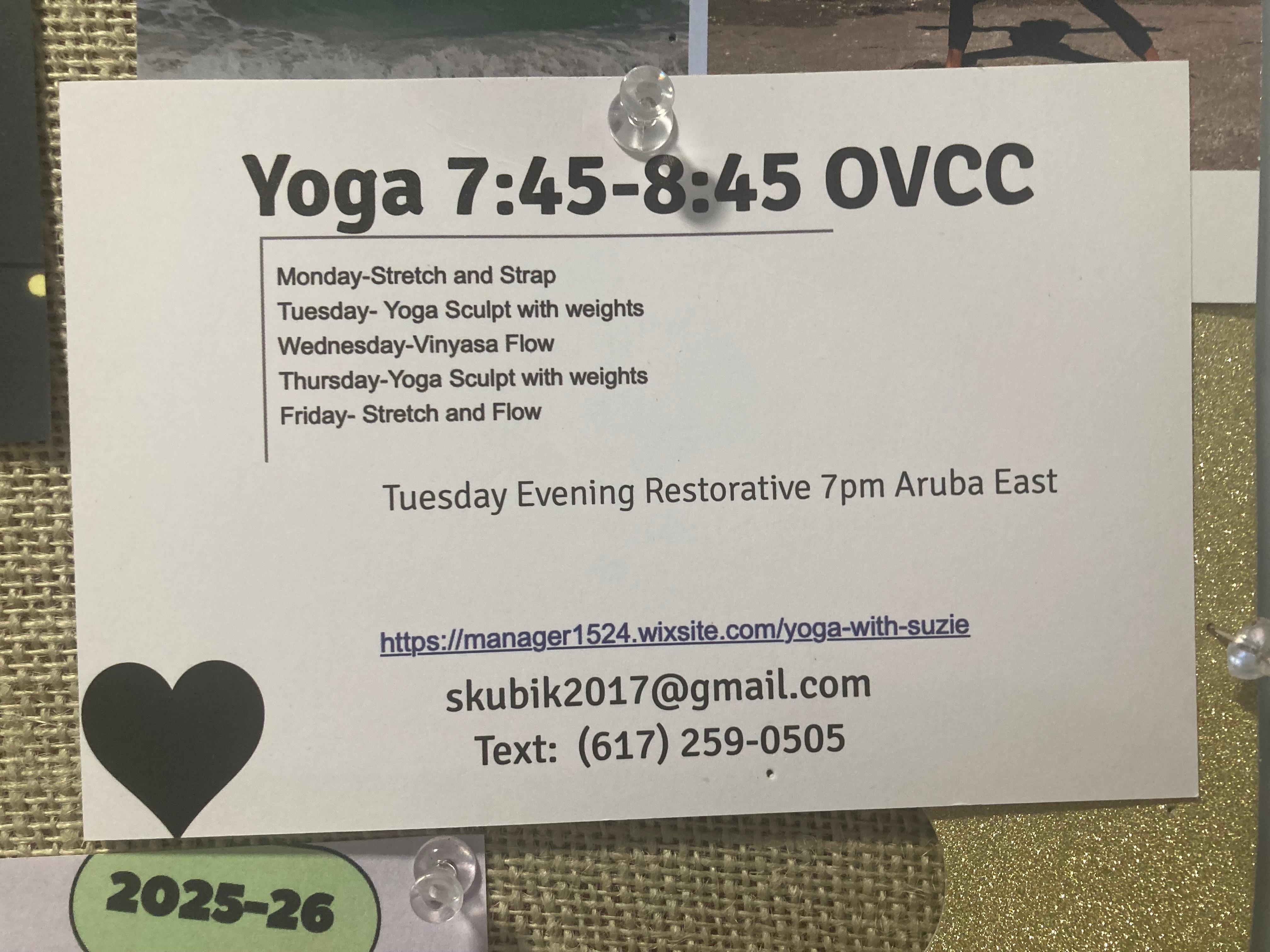 An assortment of programs & activities.