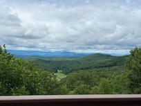Front deck view