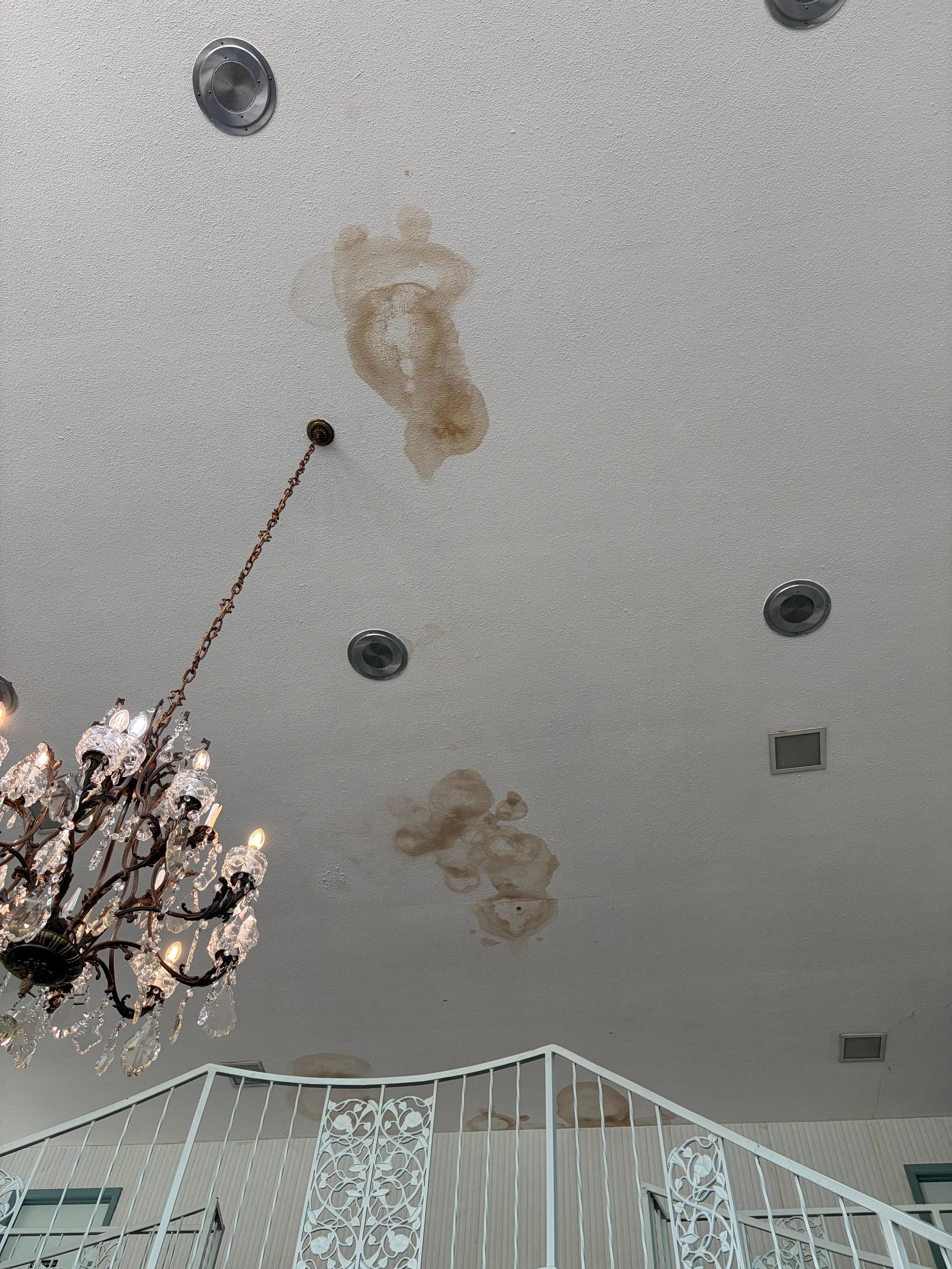 Ceiling in front lobby