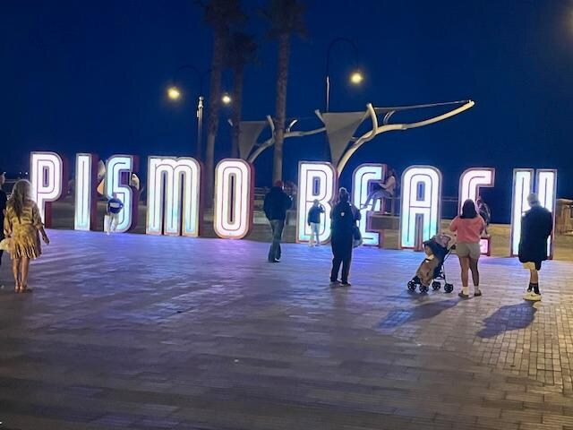 Pismo Beach sign