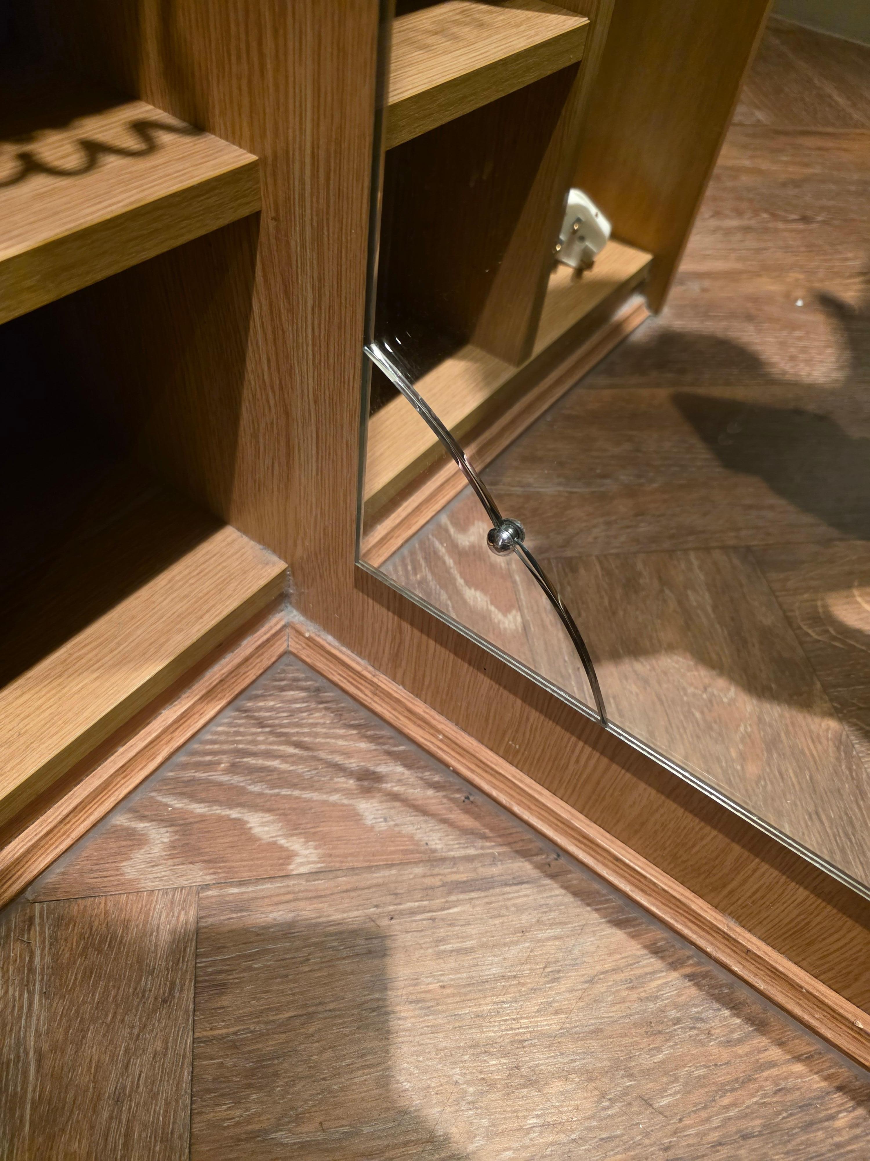 Beschädigte Spiegel