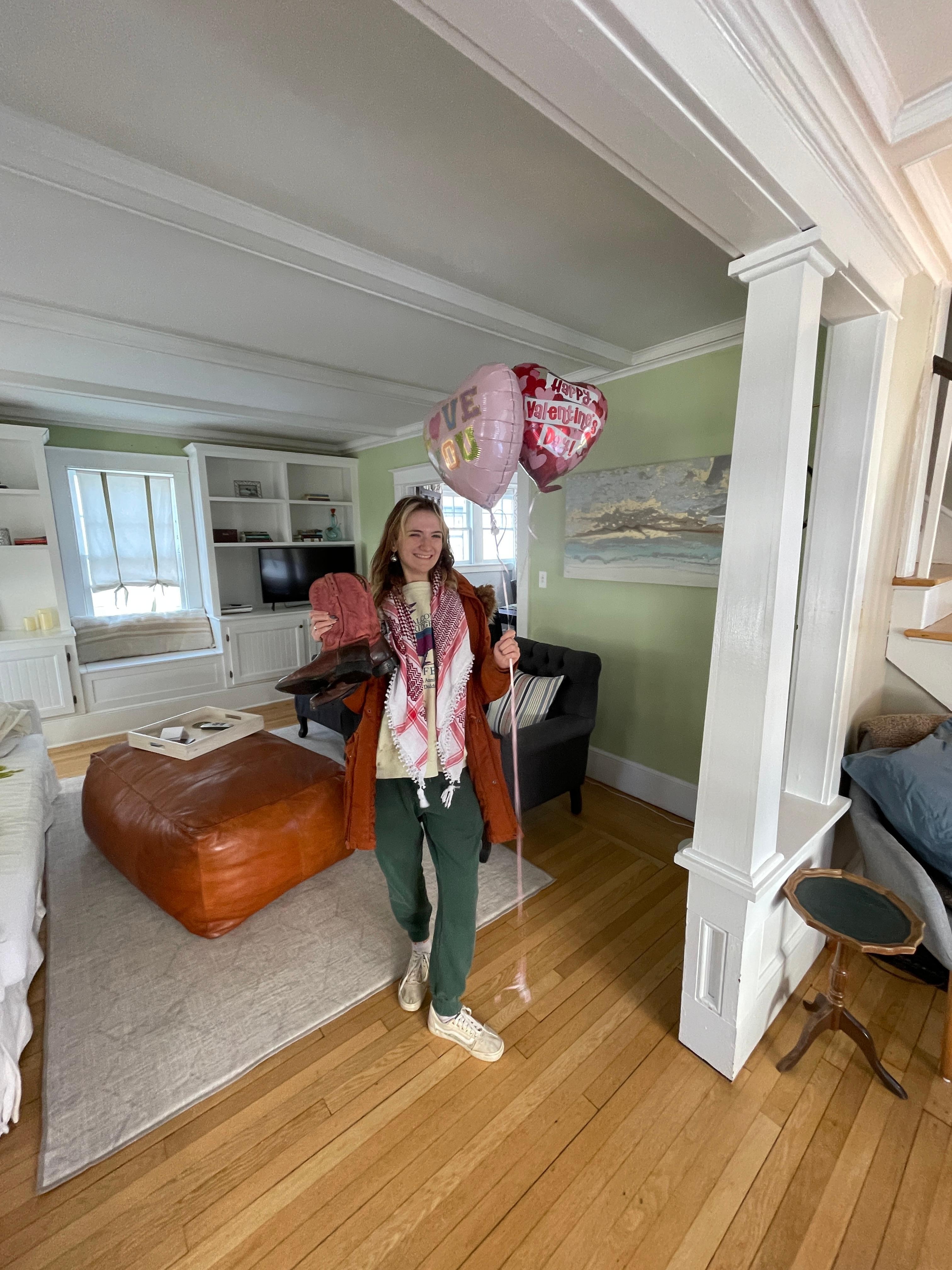 Happy Valentine's Day! 
LOVE the entry for coats and shoes!