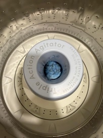 This is the caked in fabric softner smell. They are putting pods in the drawer instead of the drum on the upstairs machine