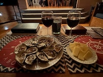 Joe's Fresh Farmed Oysters in the shell, right around the corner!