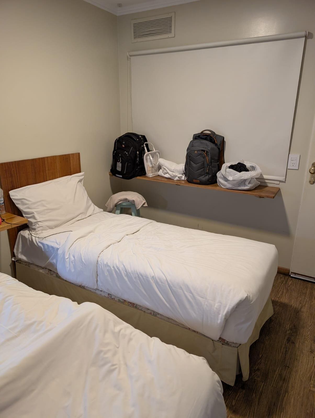 No space for luggage 