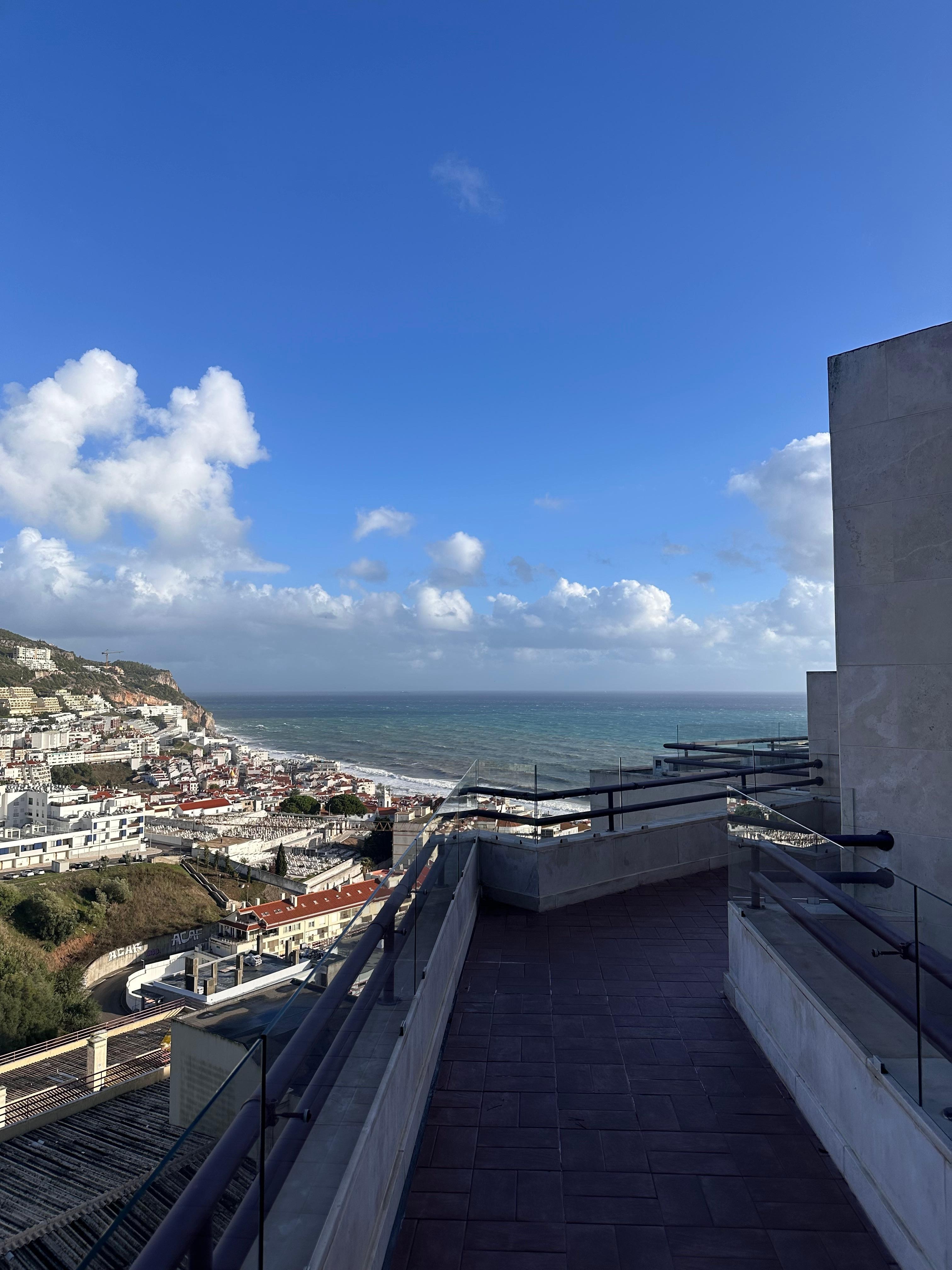 View from our room door