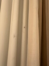 Dirty curtain