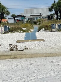 Loved this beach access at Mexico Beach.