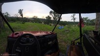 Sunset overlooking the creek