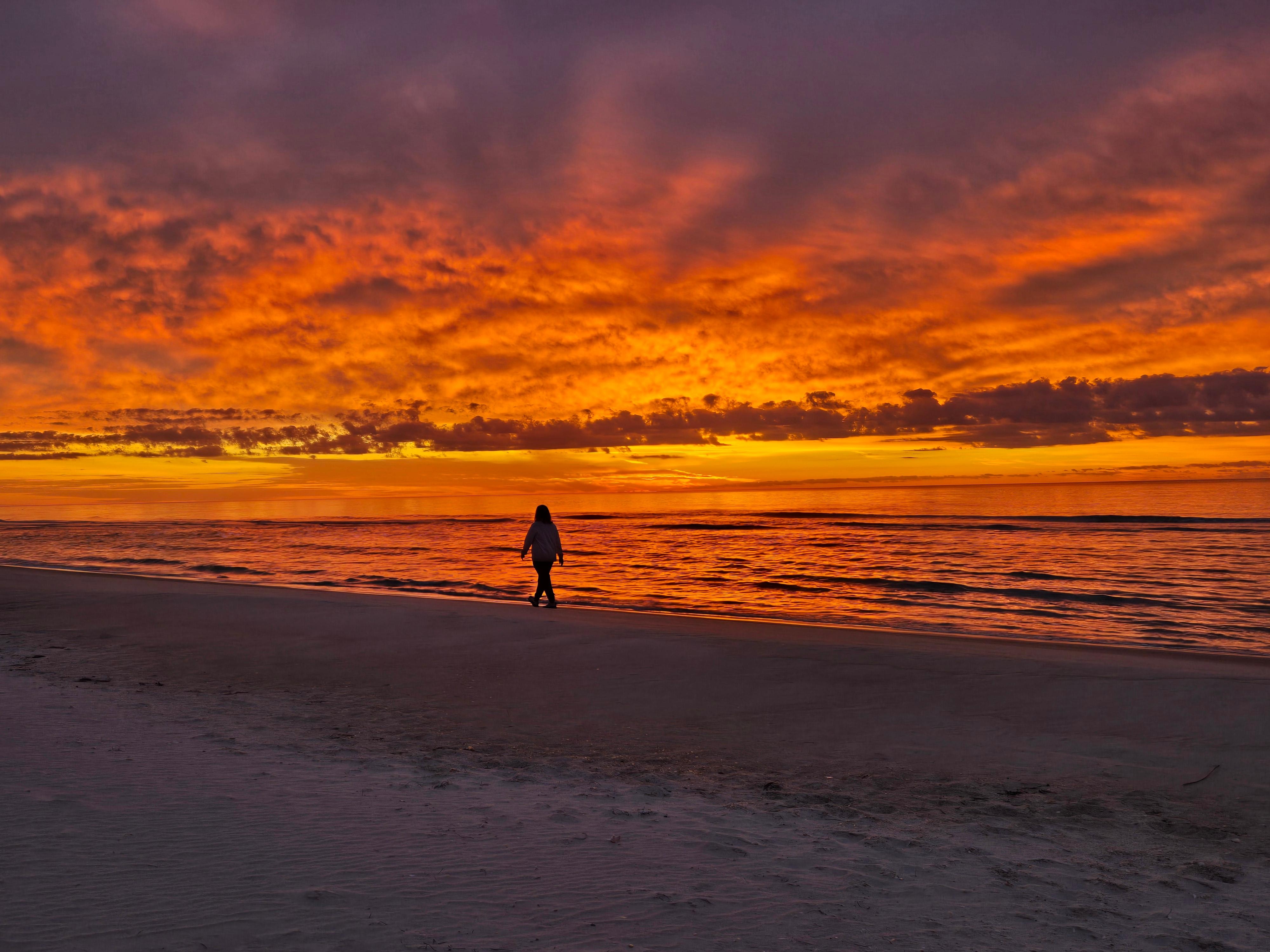 Sunrise on the beach