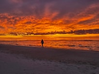 Sunrise on the beach
