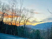 Sunrise from the deck