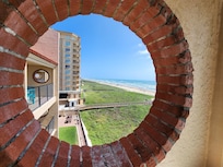 Neat Balcony North Window