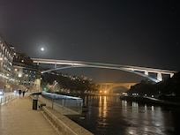 ホテルの夜景