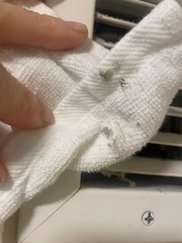 one little quick clean on vent