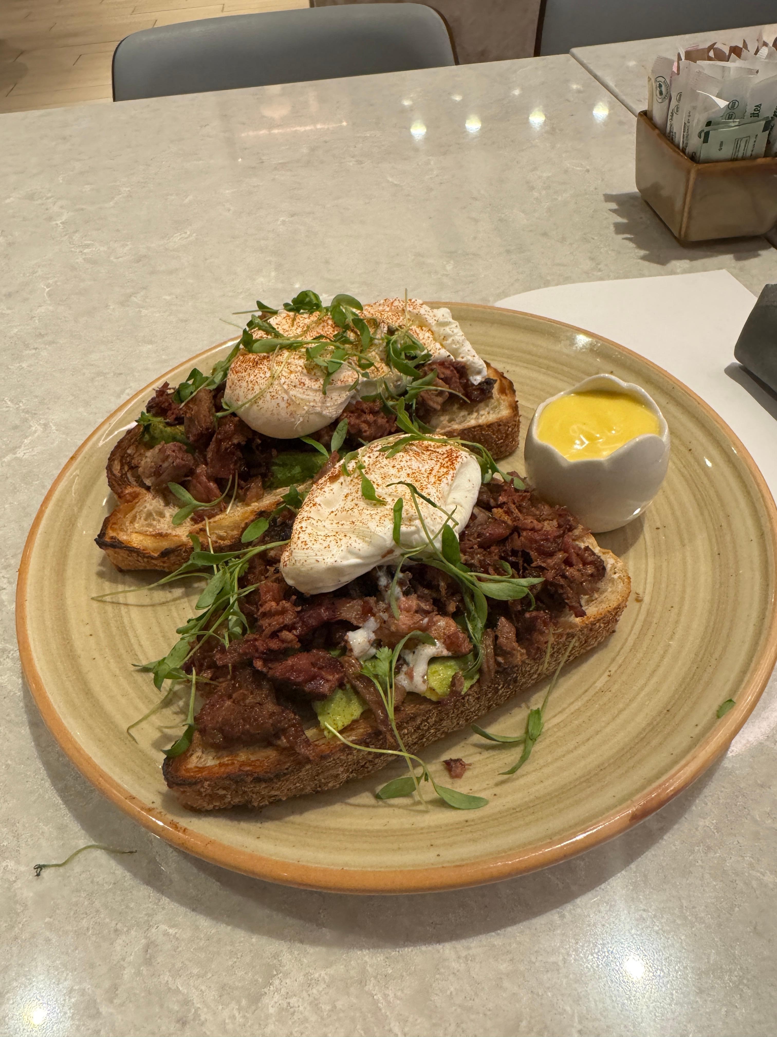 The Brisket Benedict 