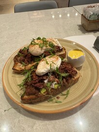 The Brisket Benedict