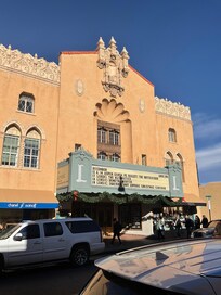 The nearby Lensic Theater.