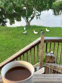 Loved coffee with company