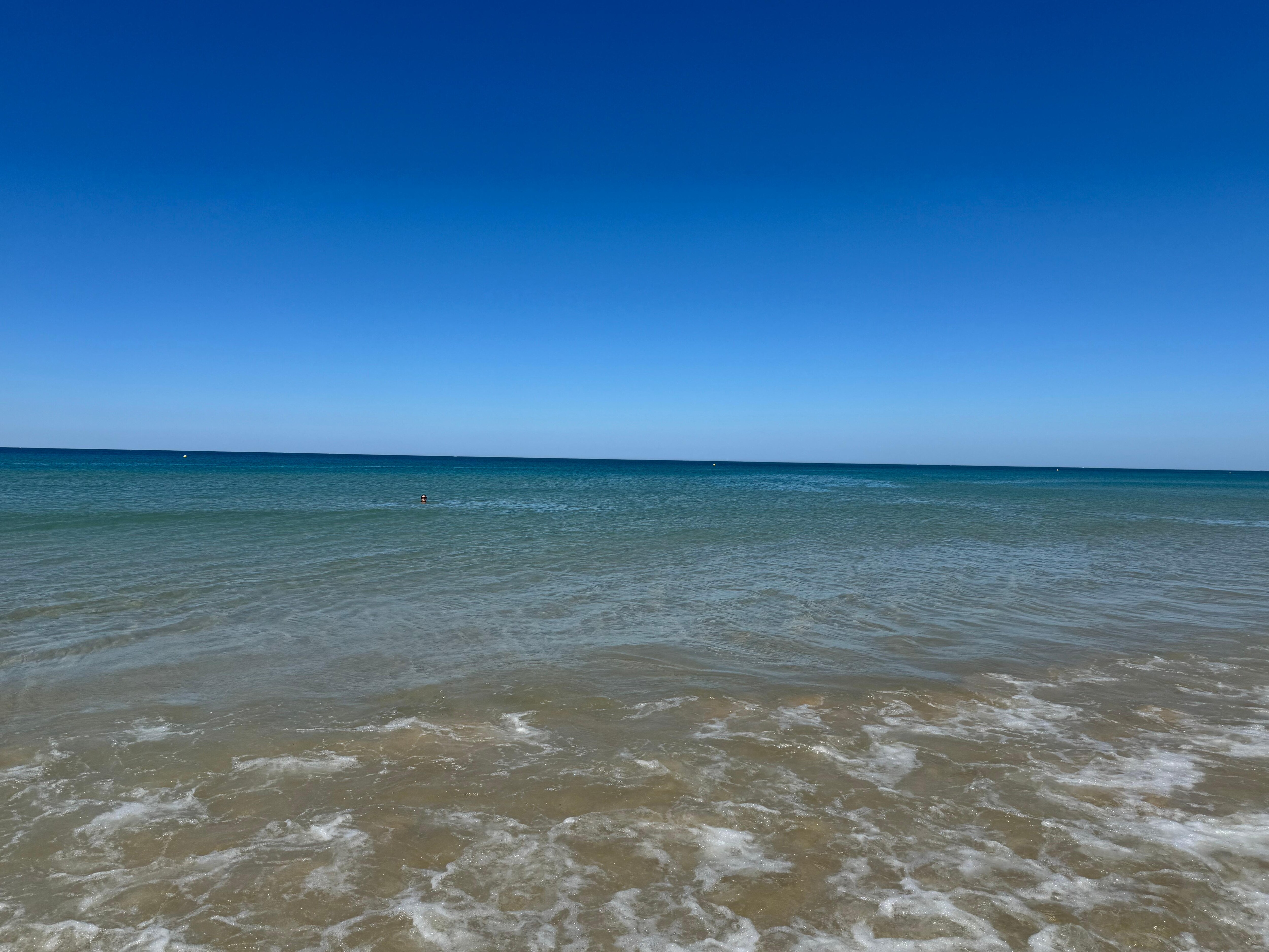 Crystal clear water