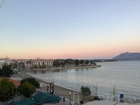 Sunset view from our apartment