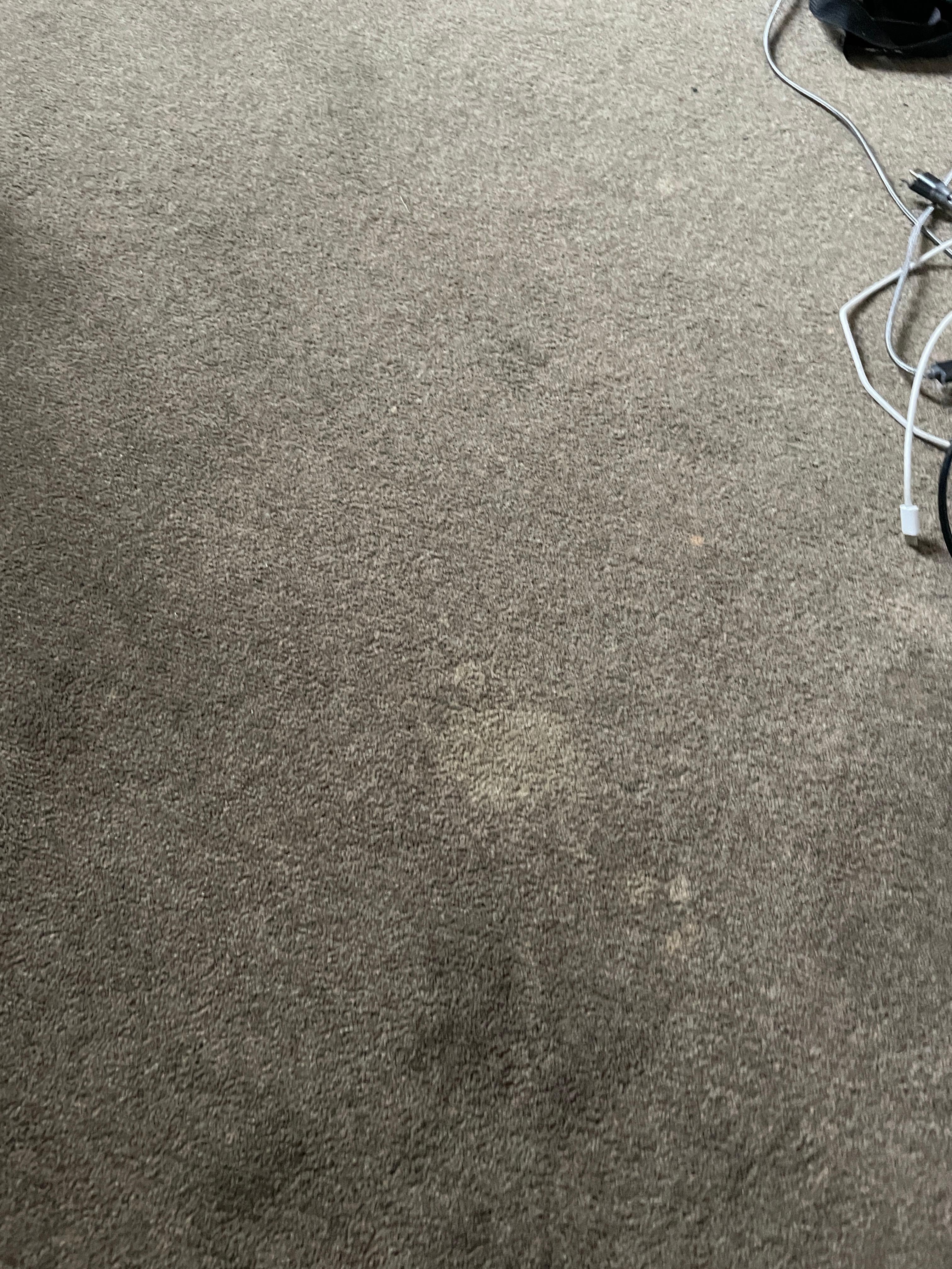 One part of dirty carpet 
