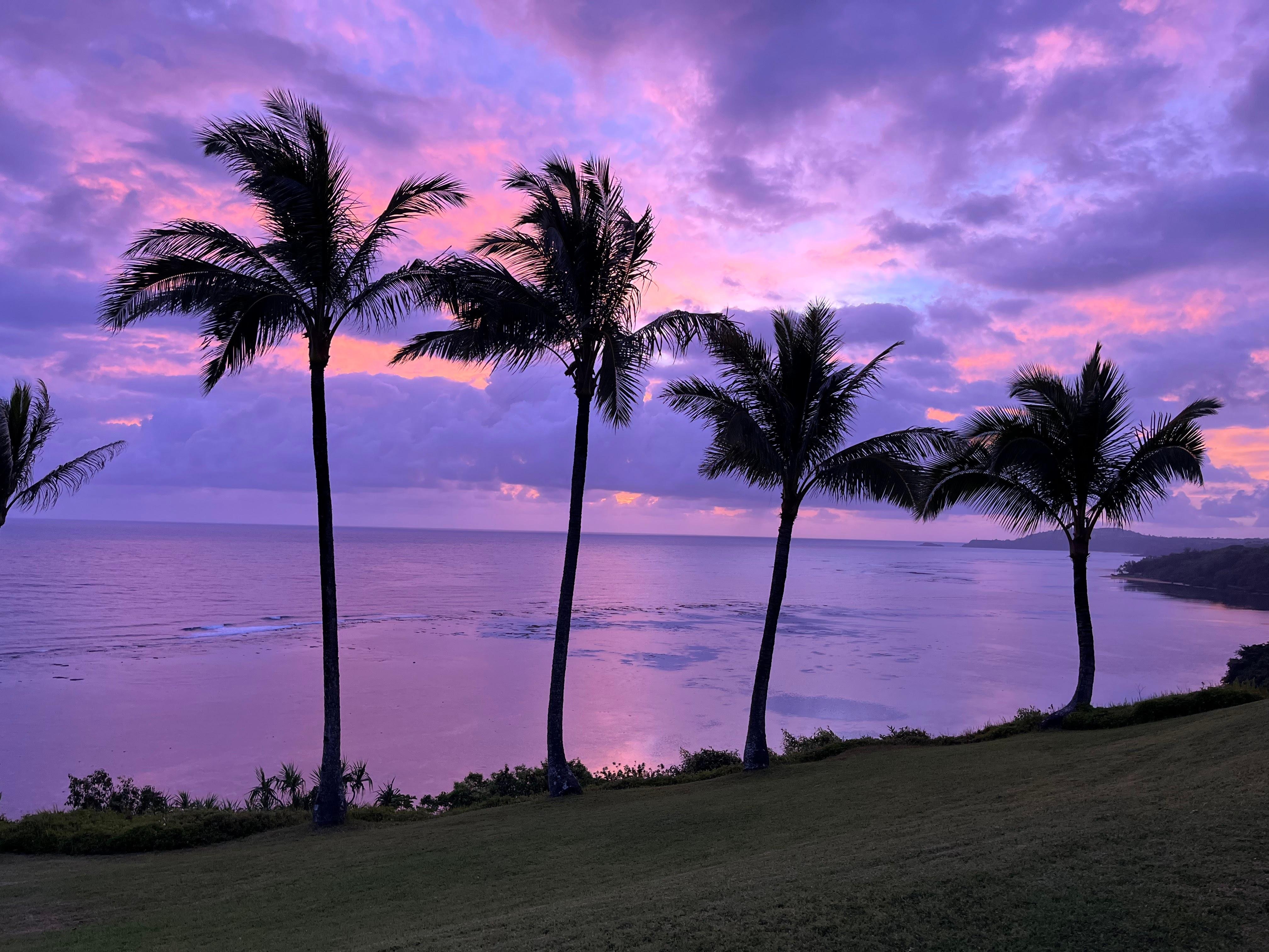 sunrise view from condo